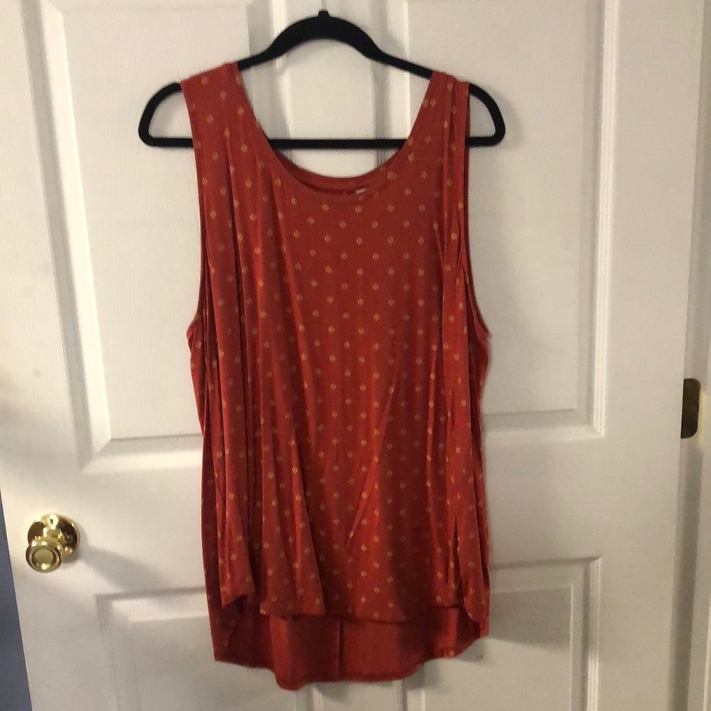 Burnt Orange Tank Top